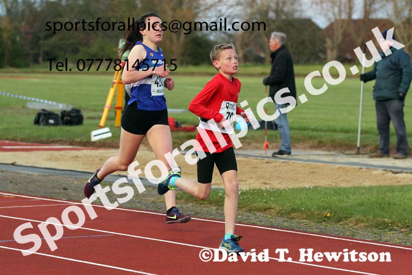 1500 metres, North East Grand Prix No. 1, Monkton on Wednesday, April 28th, 2021. Photo: David T. Hewitson/Sports for All Pics